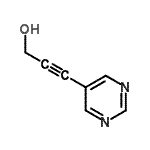 CAS#: 174456-28-1, 3-(5-Pyrimidinyl)-2-Propyn-1-Ol