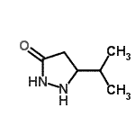 CAS 登录号：174470-57-6， 5-异丙基-3-吡唑烷酮