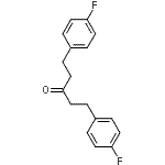 CAS 登录号：174485-41-7， 1,5-二(4-氟苯基)-3-戊酮
