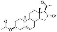 CAS#: 17449-92-2, 16-alpha-Bromo-20-Oxopregn-5-En-3-beta-Yl Acetate