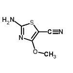 CAS#: 174562-15-3, 2-Amino-4-Methoxy-1,3-Thiazole-5-Carbonitrile