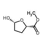 CAS 登录号：174563-66-7， 甲基(2S,5R)-5-羟基四氢-2-呋喃羧酸酯