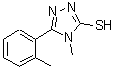 CAS#: 174574-08-4, 4-Methyl-5-(2-Methylphenyl)-4H-1,2,4-Triazole-3-Thiol