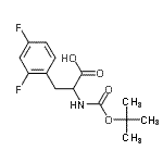 CAS#: 174691-78-2, 2,4-Difluoro-N-{[(2-Methyl-2-Propanyl)Oxy]Carbonyl}Phenylalanine