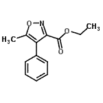 CAS#: 174716-13-3, Ethyl 5-Methyl-4-Phenyl-1,2-Oxazole-3-Carboxylate