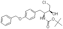 CAS#: 174801-33-3, N-[(1S,2S)-3-Chloro-2-Hydroxy-1-[[4-(Phenylmethoxy)Phenyl]Methyl]Propyl]-Carbamic acid 1,1-Dimethylethyl Ester