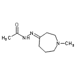 CAS 登录号：174826-63-2， N'-[(4E)-1-甲基-4-氮杂环庚基亚基]乙酰肼