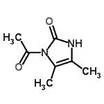 CAS 登录号：174840-84-7， 1-乙酰基-4,5-二甲基-1,3-二氢-2H-咪唑-2-酮