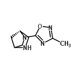 CAS 登录号：174953-96-9， (1R)-2-(3-甲基-1,2,4-恶二唑-5-基)-2,5-二氮杂双环[2.2.1]庚烷