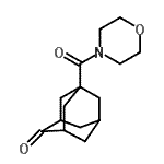 CAS 登录号：174972-27-1， 5-(4-吗啉基羰基)-2-金刚烷酮
