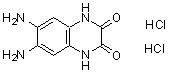 CAS 登录号：17498-26-9， 6,7-二氨基-1,4-二氢-2,3-喹喔啉二酮二盐酸盐