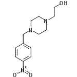 CAS 登录号：175134-93-7， 2-[4-(4-硝基苄基)-1-哌嗪基]乙醇