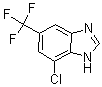 CAS#: 175135-13-4, 7-Chloro-5-(Trifluoromethyl)-1H-Benzimidazole