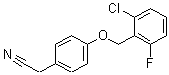 CAS 登录号：175135-35-0， 4-[(2-氯-6-氟苯基)甲氧基]-苯乙腈