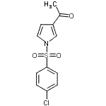 CAS 登录号：175135-41-8， 1-{1-[(4-氯苯基)磺酰基]-1H-吡咯-3-基}乙酮