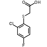 CAS#: 175135-76-9, [(2-Chloro-4-Fluorophenyl)Sulfanyl]Acetic Acid