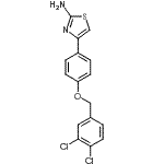 CAS#: 175136-16-0, 4-{4-[(3,4-Dichlorobenzyl)Oxy]Phenyl}-1,3-Thiazol-2-Amine