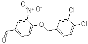 CAS#: 175136-20-6, 4-[(3,4-Dichlorophenyl)Methoxy]-3-Nitro-Benzaldehyde
