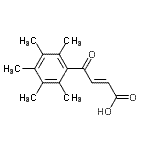 CAS 登录号：175136-58-0， (2E)-4-氧代-4-(五甲基苯基)-2-丁烯酸