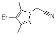 CAS#: 175137-59-4, 4-Bromo-3,5-Dimethyl-1H-Pyrazole-1-Acetonitrile