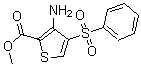 CAS#: 175201-55-5, 3-Amino-4-(Phenylsulfonyl)-2-Thiophenecarboxylic Acid Methyl Ester