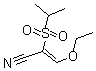 CAS#: 175201-71-5, 3-Ethoxy-2-[(1-Methylethyl)Sulfonyl]-2-Propenenitrile
