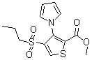 CAS#: 175201-78-2, Methyl 4-(Propylsulphonyl)-3-(1H-Pyrrol-1-Yl)Thiophene-2-Carboxylate