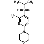 CAS 登录号：175202-03-6， 5-(异丙基磺酰基)-2-(4-吗啉基)-4-嘧啶胺