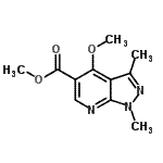 CAS#: 175202-30-9, Methyl 4-Methoxy-1,3-Dimethyl-1H-Pyrazolo[3,4-b]Pyridine-5-Carboxylate