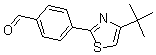 CAS#: 175202-78-5, 4-[4-(1,1-Dimethylethyl)-2-Thiazolyl]-Benzaldehyde