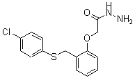 CAS#: 175202-85-4, 2-[2-[[(4-Chlorophenyl)Thio]Methyl]Phenoxy]-Acetic Acid Hydrazide
