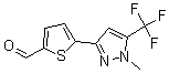 CAS#: 175202-93-4, 5-[1-Methyl-5-(Trifluoromethyl)-1H-Pyrazol-3-Yl]-2-Thiophenecarboxaldehyde