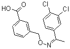 CAS#: 175203-32-4, 3-[([[1-(3,4-Dichlorophenyl)Ethylidene]Amino]Oxy)Methyl]Benzoic Acid