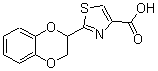 CAS#: 175203-34-6, 2-(2,3-Dihydro-1,4-Benzodioxin-2-Yl)-4-Thiazolecarboxylic Acid