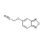 CAS#: 175203-37-9, (2,1,3-Benzoxadiazol-5-Yloxy)Acetonitrile