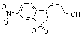 CAS#: 175203-70-0, 2-[(2,3-Dihydro-6-Nitro-1,1-Dioxidobenzo[b]Thien-3-Yl)Thio]-Ethanol