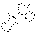 CAS#: 175203-98-2, 2-[(3-Methylbenzo[b]Thien-2-Yl)Carbonyl]-Benzoic Acid