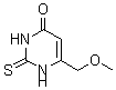 CAS 登录号：175205-07-9， 2,3-二氢-6-(甲氧基甲基)-2-硫代-4(1H)-嘧啶酮