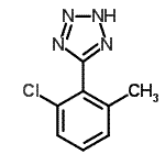 CAS 登录号：175205-13-7， 5-(2-氯-6-甲基苯基)-2H-四唑