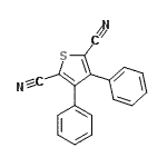 CAS#: 175205-73-9, 3,4-Diphenyl-2,5-Thiophenedicarbonitrile