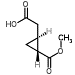 CAS 登录号：175221-16-6， [(1S,2R)-2-(甲氧羰基)环丙基]乙酸