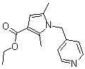 CAS 登录号:175276-53-6, 2,5-二甲基-1-(4-吡啶基甲基)-1H-吡咯-3-羧酸乙酯