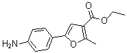 CAS 登录号：175276-70-7， 5-(4-氨基苯基)-2-甲基-3-呋喃羧酸乙酯