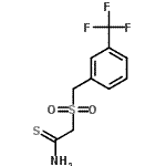 CAS#: 175276-83-2, 2-{[3-(Trifluoromethyl)Benzyl]Sulfonyl}Ethanethioamide