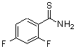 CAS#: 175276-85-4, 2,4-Difluorobenzenecarbothioamide