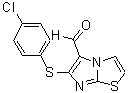 CAS#: 175277-53-9, 6-[(4-Chlorophenyl)Thio]-Imidazo[2,1-b]Thiazole-5-Carboxaldehyde