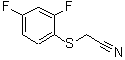 CAS#: 175277-63-1, [(2,4-Difluorophenyl)Sulfanyl]Acetonitrile