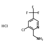 CAS#: 175277-73-3, 1-[3-Chloro-5-(Trifluoromethyl)-2-Pyridinyl]Methanamine Hydrochloride (1:1)