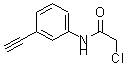 CAS 登录号：175277-85-7， 2-氯-N-(3-乙炔基苯基)-乙酰胺
