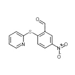 CAS#: 175278-54-3, 5-Nitro-2-(2-Pyridinylsulfanyl)Benzaldehyde